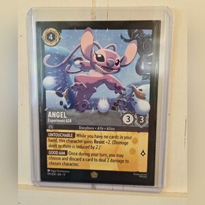 Disney Lorcana Angel - Experiment 624 - Winterspell (11) 191/204 TCG Card